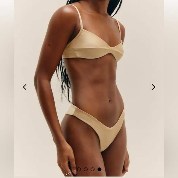 Haight Womens Monica swim bikini Top size large new with tags smoke pet free hom - Picture 6 of 9